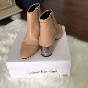 Calvin Klein Leather Boots
